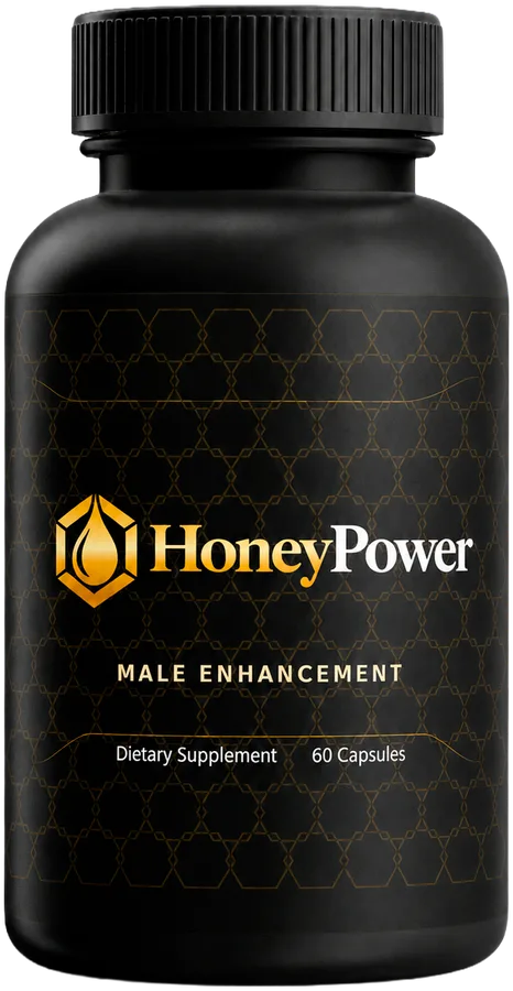 HoneyPower Men's Vitality and Performance Support Supplement